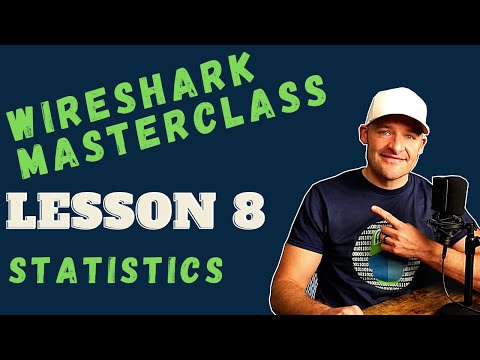 Reading PCAPs with Wireshark Statistics // Lesson 8 // Wireshark Tutorial