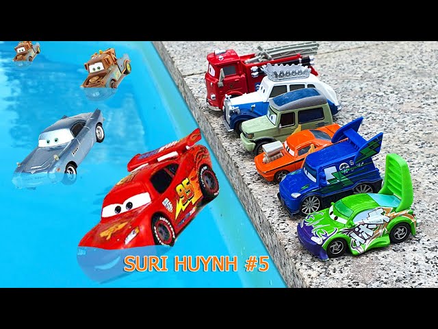 Looking For Disney Pixar Cars 3:Lightning McQueen,Tow Mater,Mack,Cruz Ramirez,Chick Hicks,Sheriff,#3