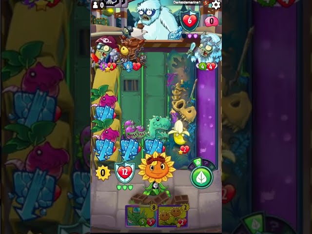 Just Give Up, when all plant have strike through #shorts PvzHeroes