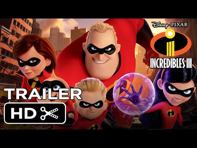 INCREDIBLES 3 (2024) | Teaser Trailer | Disney Pixar Animated Concept (HD)