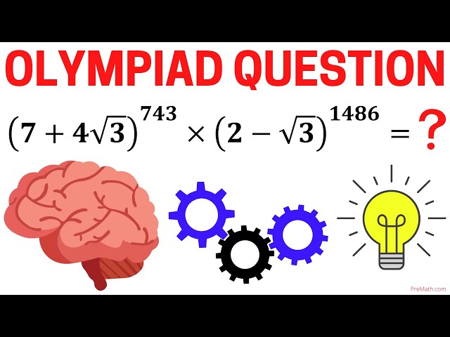 Can You Solve this Olympiad Question? | No Calculators! |Radical Exponential Brain Teaser