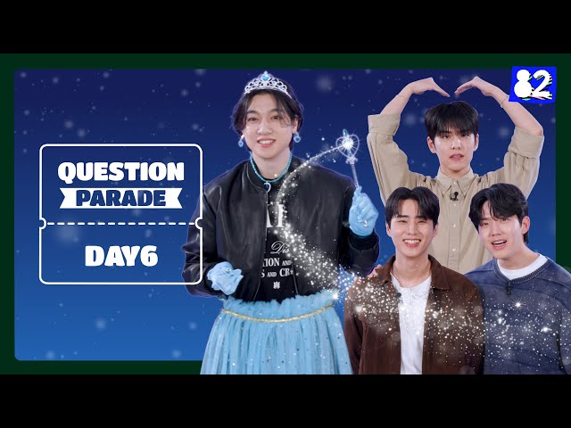 (CC) DAY6 brings out their inner Disney princess👑 | Question Parade | DAY6