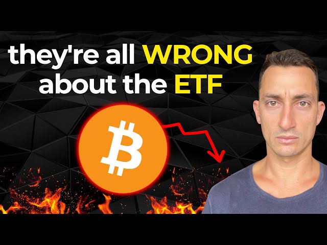 WARNING: EVERYONE IS WRONG ABOUT THE BITCOIN ETF (Crypto Crash)