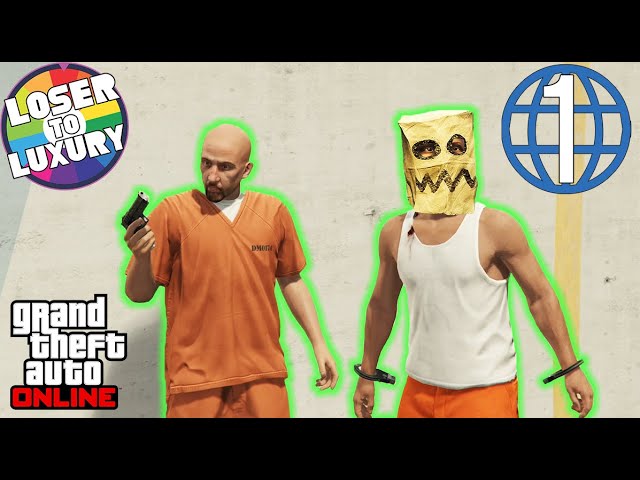 I Helped Him Break Out of Prison as a Level 1 in GTA 5 Online | GTA 5 Online Loser to Luxury EP 7