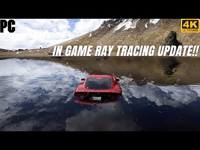 Forza Horizon 5 in game RAY TRACING UPDATE is HERE!! | Open World gameplay