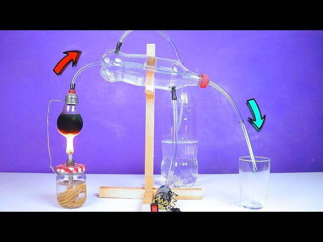 Make an Amazing Laboratory Distiller for science fair