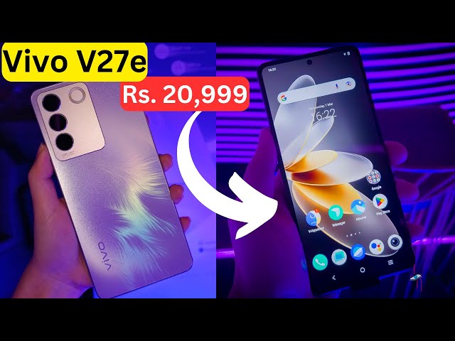 Vivo V27e Launch in india Price, Specs & Feature Confirm #vivov27series