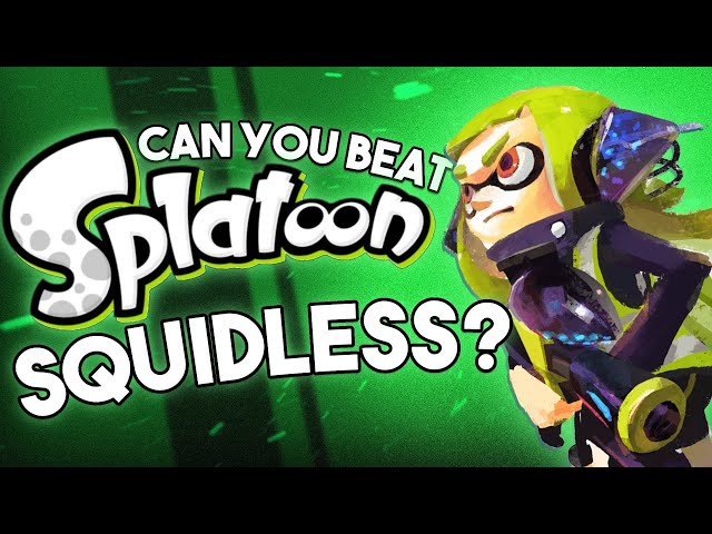 Can You Beat Splatoon Without Being In Squid Form?