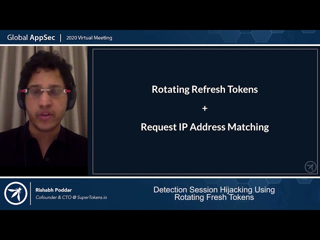 Detecting session hijacking using rotating refresh tokens in web applications    Rishabh Poddar