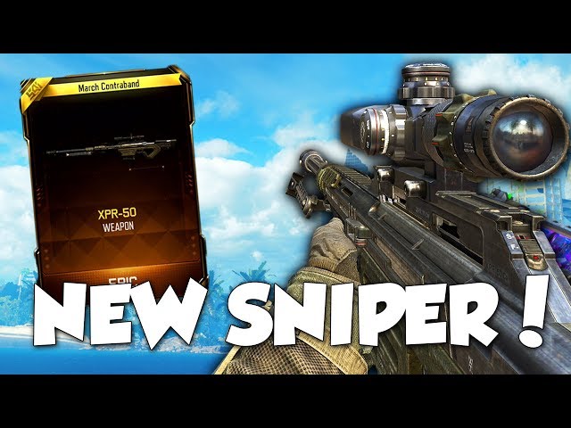 THE NEW XPR-50 SNIPER RIFLE in BLACK OPS 3...😍