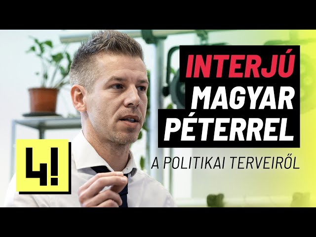 Magyar Péter: Megszervezzük a harmadik erőt, ami le tudja bontani a NER-t