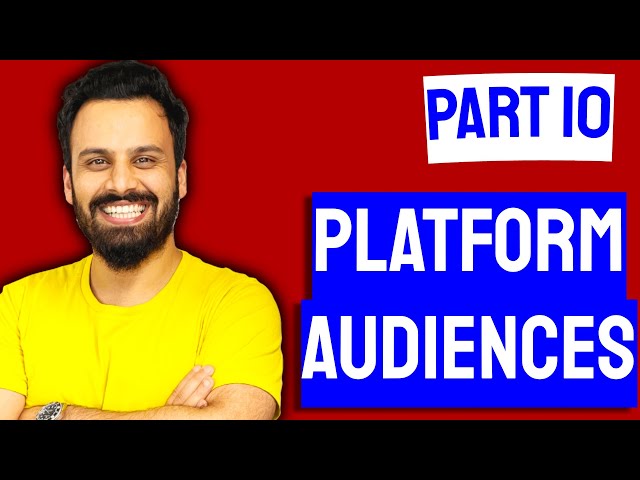 Digital Marketing Course - Types of Audience (video 10)