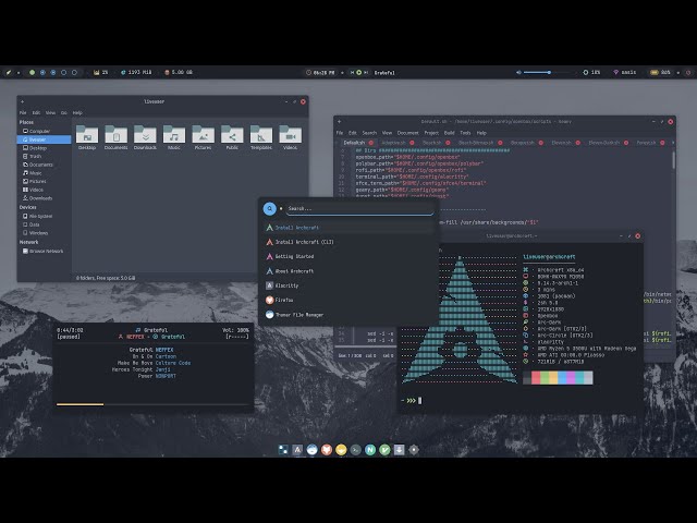 Openbox | Archcraft | Default Window Manager