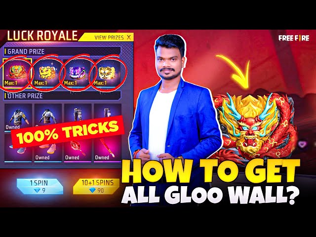 🔥Try this trick💯😂New Gloowall alaparaiagal Free Fire India | Pvs Gaming