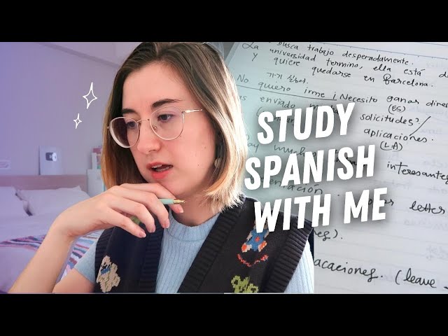 Study Spanish with me 🤓 Taking a group lesson | Estudia español conmigo