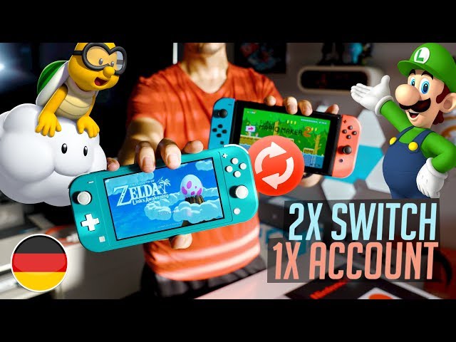 SWITCH LITE Guide - 2 Konsolen, 1 Nintendo Account! (Spielstände & digitale Spiele)