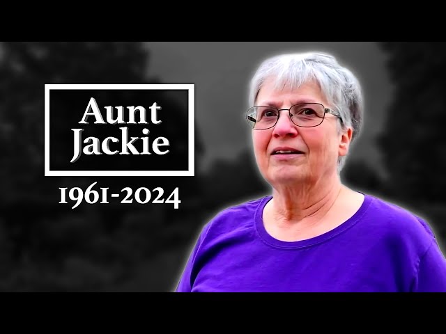RIP Aunt Jackie