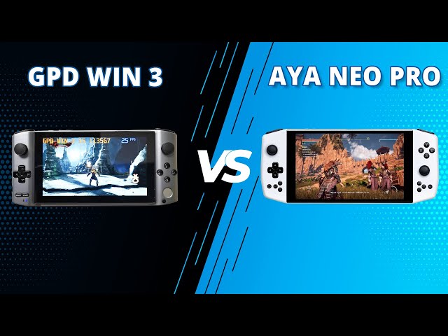 GPD Win 3 VS Aya Neo Pro | Which is The Best Handheld?