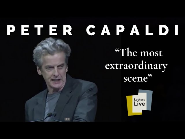 Peter Capaldi reads a letter from WW1 Captain Reginald John Armes to his wife