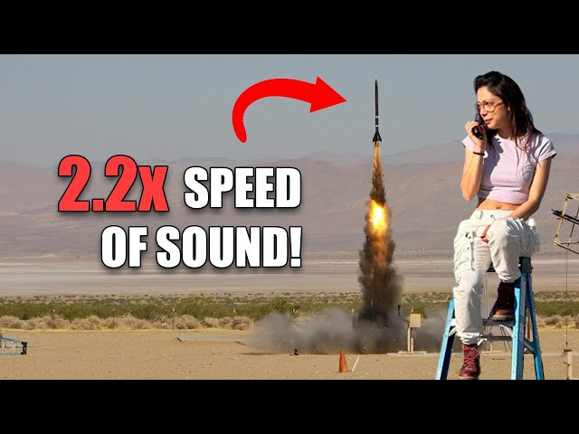ALL Carbon Fiber: My Fastest, Highest, Craziest Rocket YET!