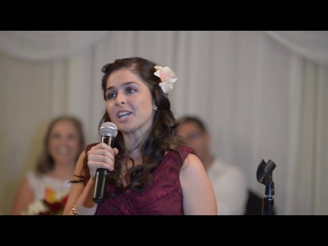 Maid of Honor Wedding Toast - Speech for Sister