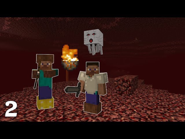 Visiting The Nether In Minecraft 1.0 | Part 2 (Back To Basics)