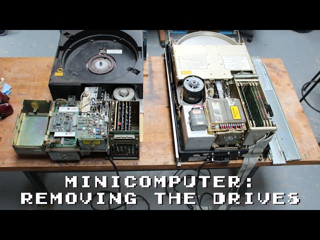 Minicomputer Part 2: Removing the Drives
