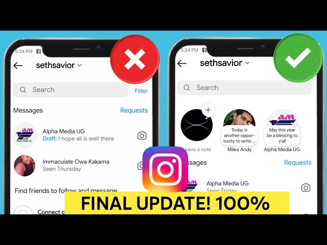 How to Fix Instagram Notes Feature Not Showing 2024 (FINAL)
