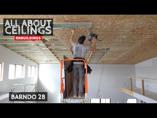 Installing Metal and Wood Ceilings: Barndo 28