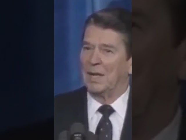 President Reagan Makes Fun Of Politicians