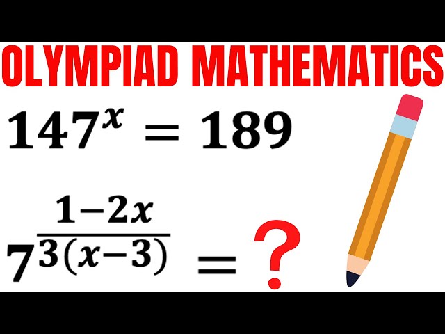 Math Olympiad Question | Nice Algebra Problem | Math Olympiad Preparation