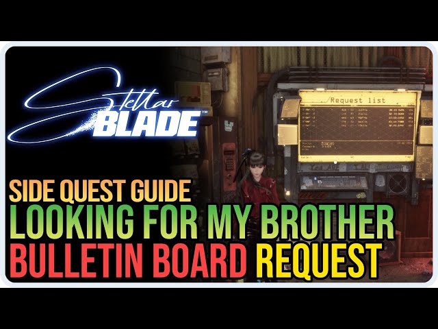 Looking for my Brother Stellar Blade