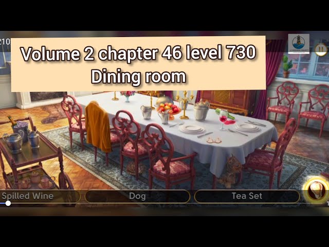 June's journey volume 2 chapter 46 level 730 Dining room