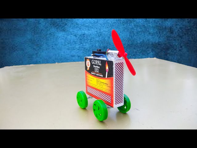 How To Make Car With Matchbox Easy | Matchbox Car With Motor