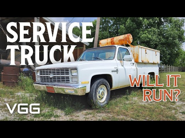 FORGOTTEN Old Chevrolet Service Truck - Will it RUN AND DRIVE Home?