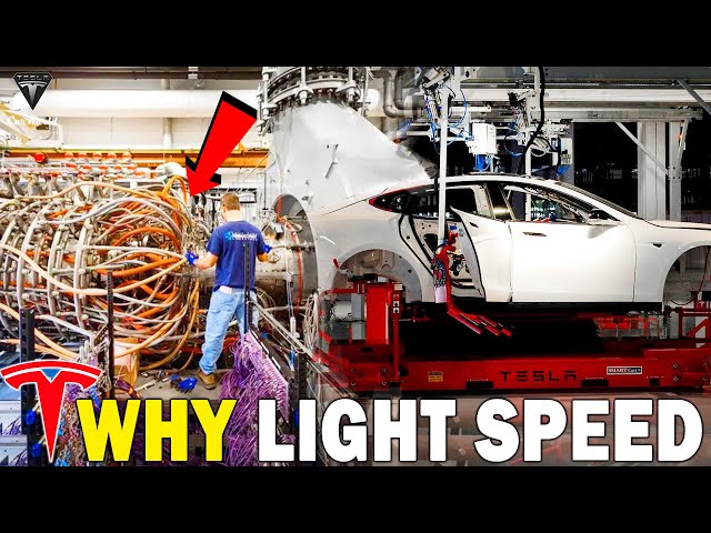 Inside Tesla's Lightning Car Manufacturing: Elon Musk Unveiled How Can They Do Under 30 Seconds?
