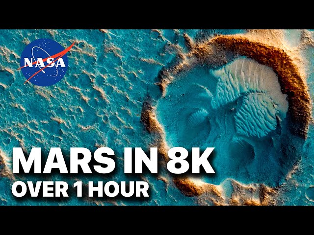 MARS IN 8K - Latest Footage Over 1 Hour