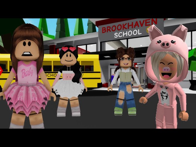 LAST TO LEAVE THE SCHOOL WINS!! **BROOKHAVEN ROLEPLAY** | JKREW GAMING