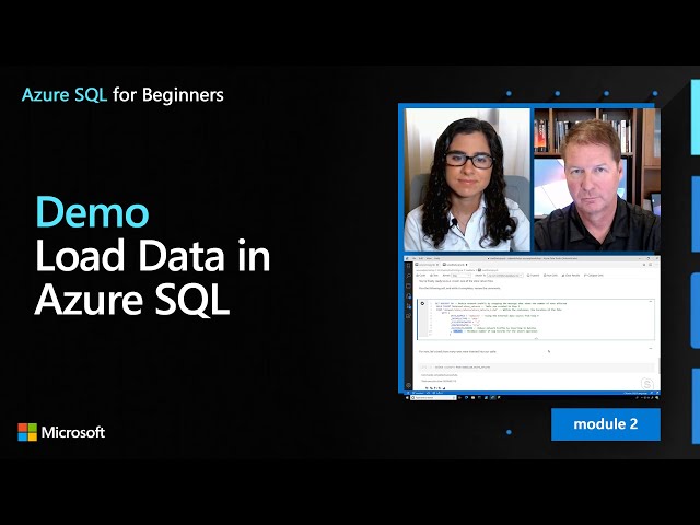 Demo: Load Data in Azure SQL | Azure SQL for beginners (Ep. 19)