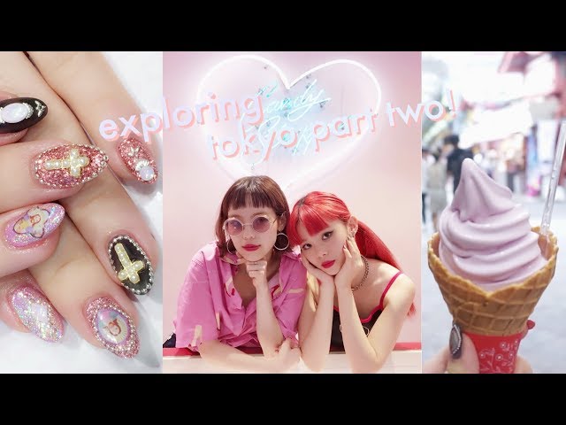 exploring tokyo! ❤️ going to a japanese nail salon, a summer festival, & my film premiere