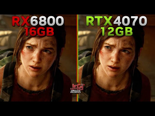 RTX 4070 12GB vs RX 6800 16GB - Tested in 15 games