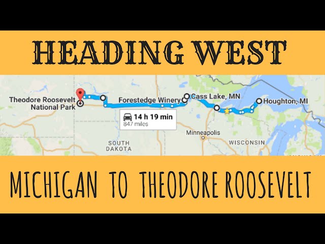Crossing from Michigan to Theodore Roosevelt National Park | MOTM VLOG #55