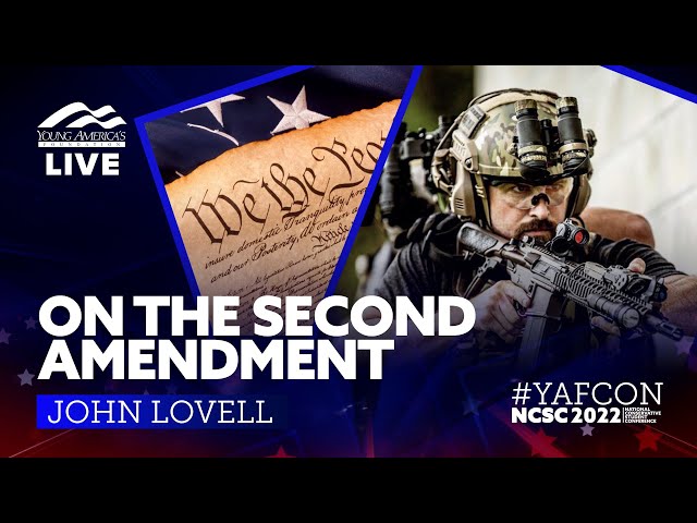 On the Second Amendment | John Lovell LIVE at NCSC