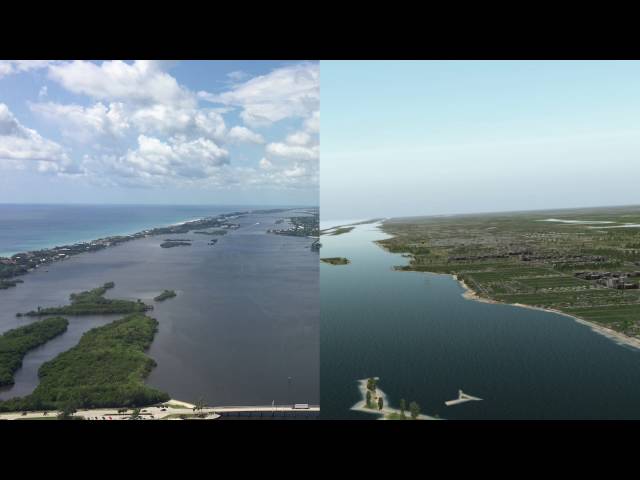 X-Plane vs. Reality Landing  - PBI (Palm Beach International) Side by Side Comparison