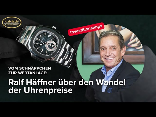 Vom Schnäppchen zur Wertanlage: Ralf Häffner über den Wandel der Uhrenpreise | Investitionstipps