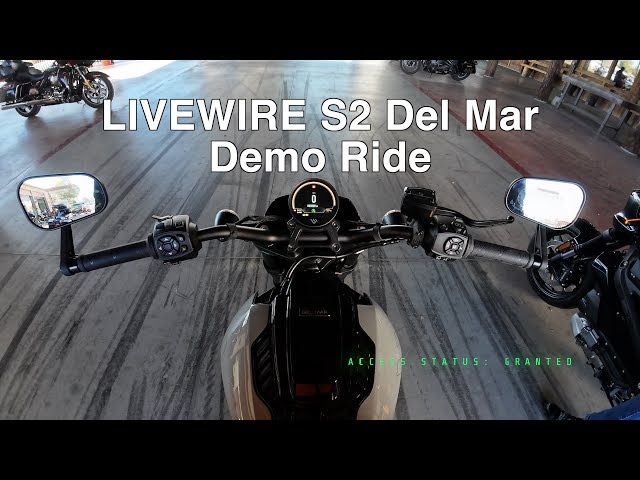 Livewire S2 Del Mar - Quick Demo Ride