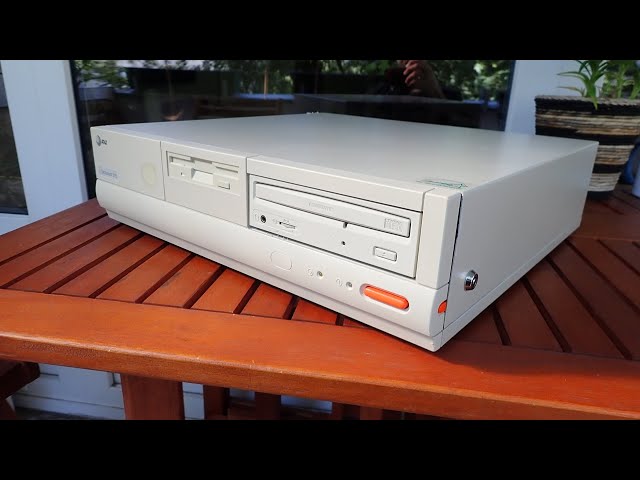 AT&T Globalyst 515 restoration - from boring office box to retro 486 gaming PC