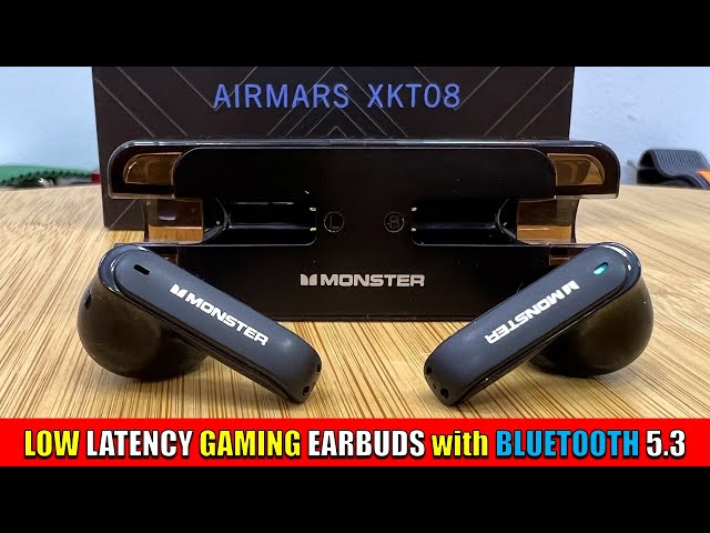 MONSTER XKT08 Airmars Gaming Earphones Bluetooth 5.3