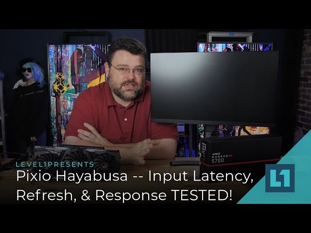 Pixio Hayabusa - Input Latency, Refresh, & Response TESTED!