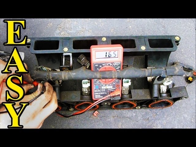 How to Check Fuel Injector Resistance with a Multimeter